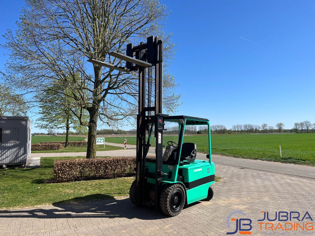 MITSUBISHI FB35K ELEKTRISCHE HEFTRUCK. (GOED WERKEND!!)