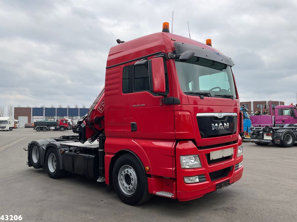 Man TGX 28.440 Fassi 29 Tonmeter laadkraan