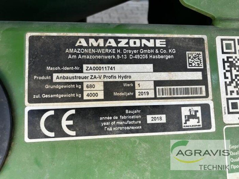 Amazone ZA-V 3200 SUPER PROFIS HYDRO