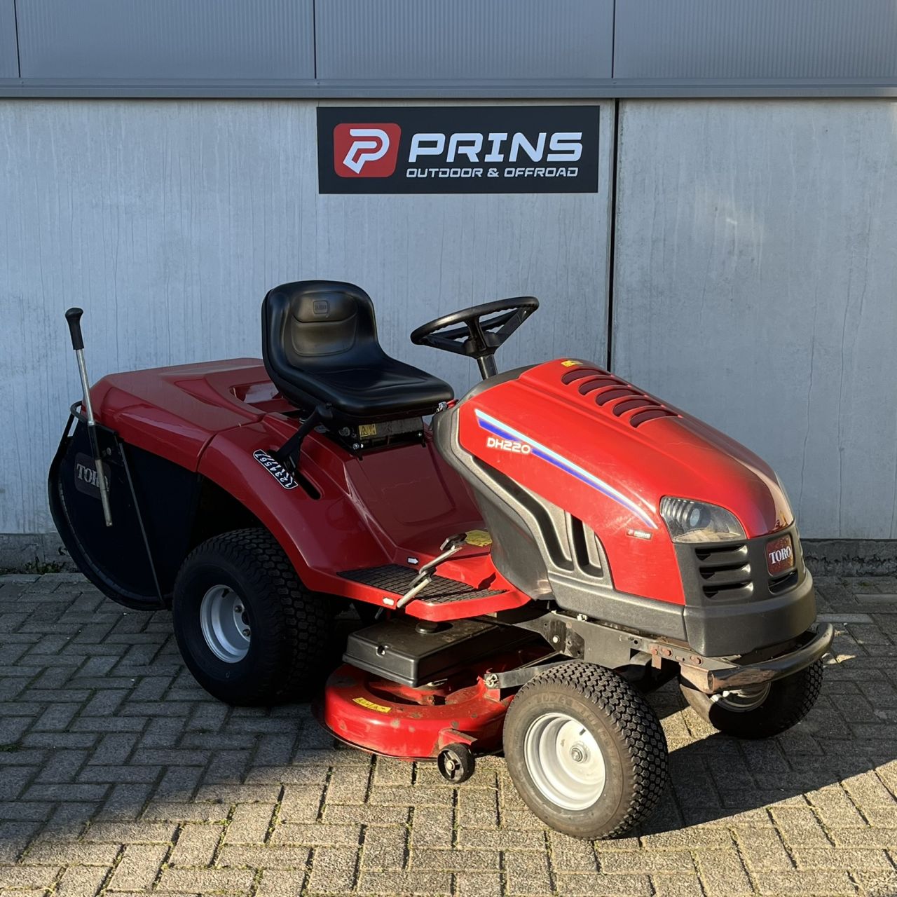 Toro DH220 zitmaaier met opvang, gebruikt