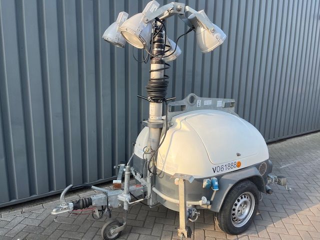 Lichtmast TCP EcoLite 9 meter mobiele lichtmast - Towerlight.