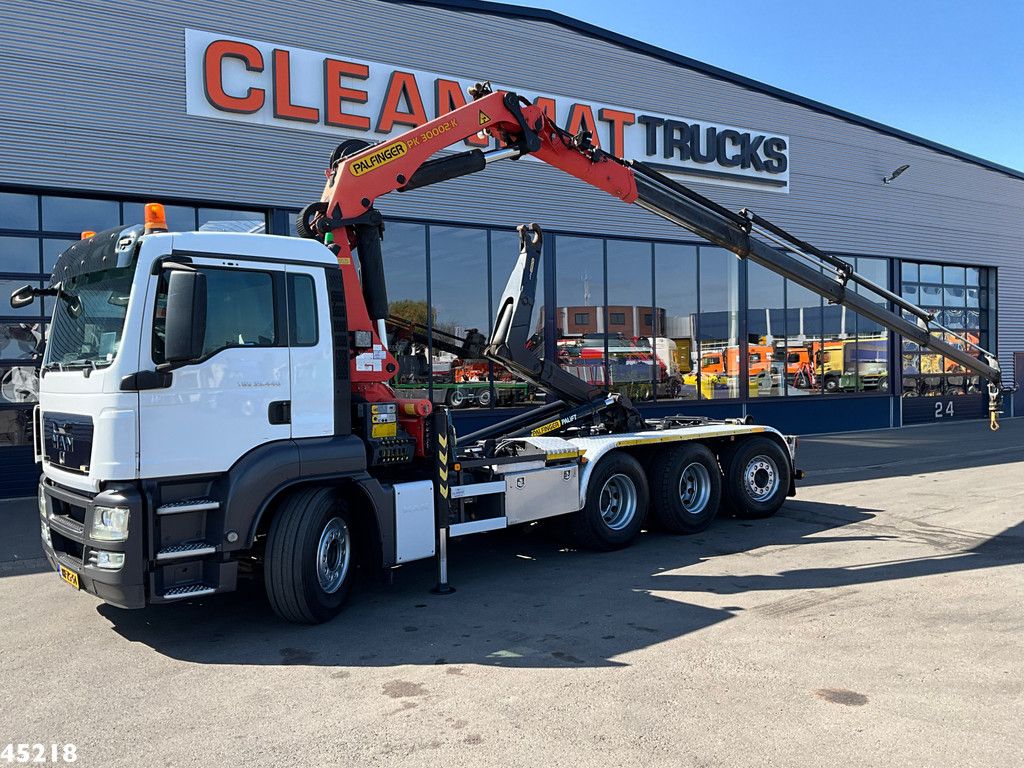 Man TGS 35.440 8x4 Euro 5 Palfinger 30 Tonmeter laadkraan
