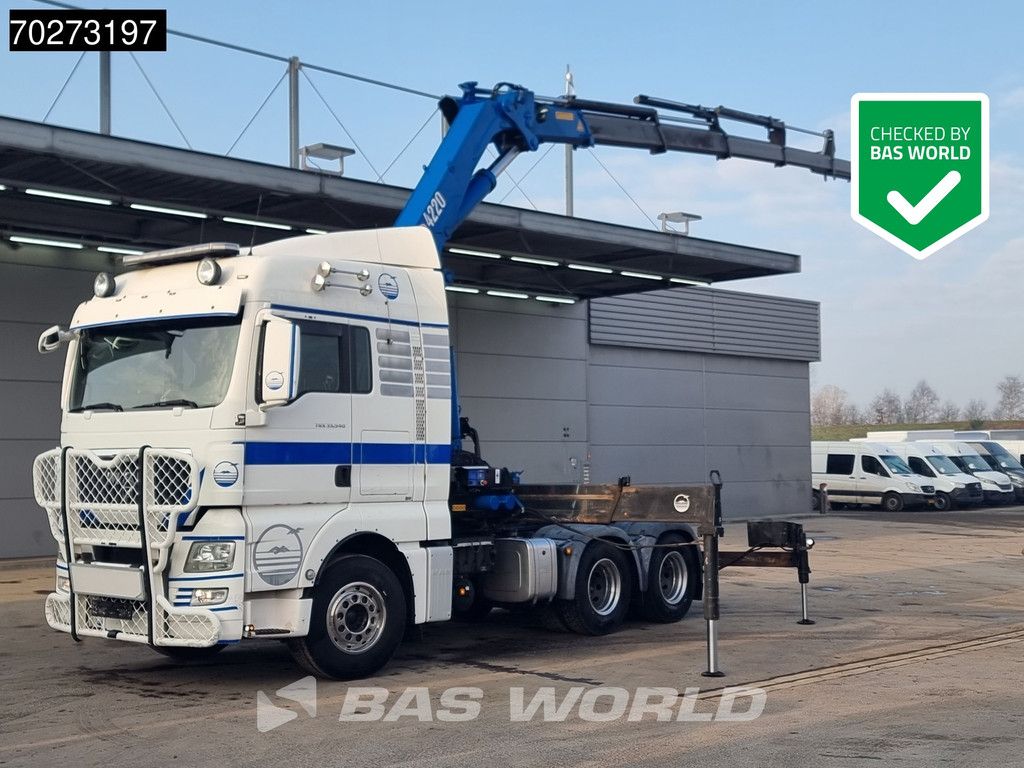 MAN TGX TGX 33.540 6X4 XLX Retarder PTO HMF 4220 Kran Euro 5