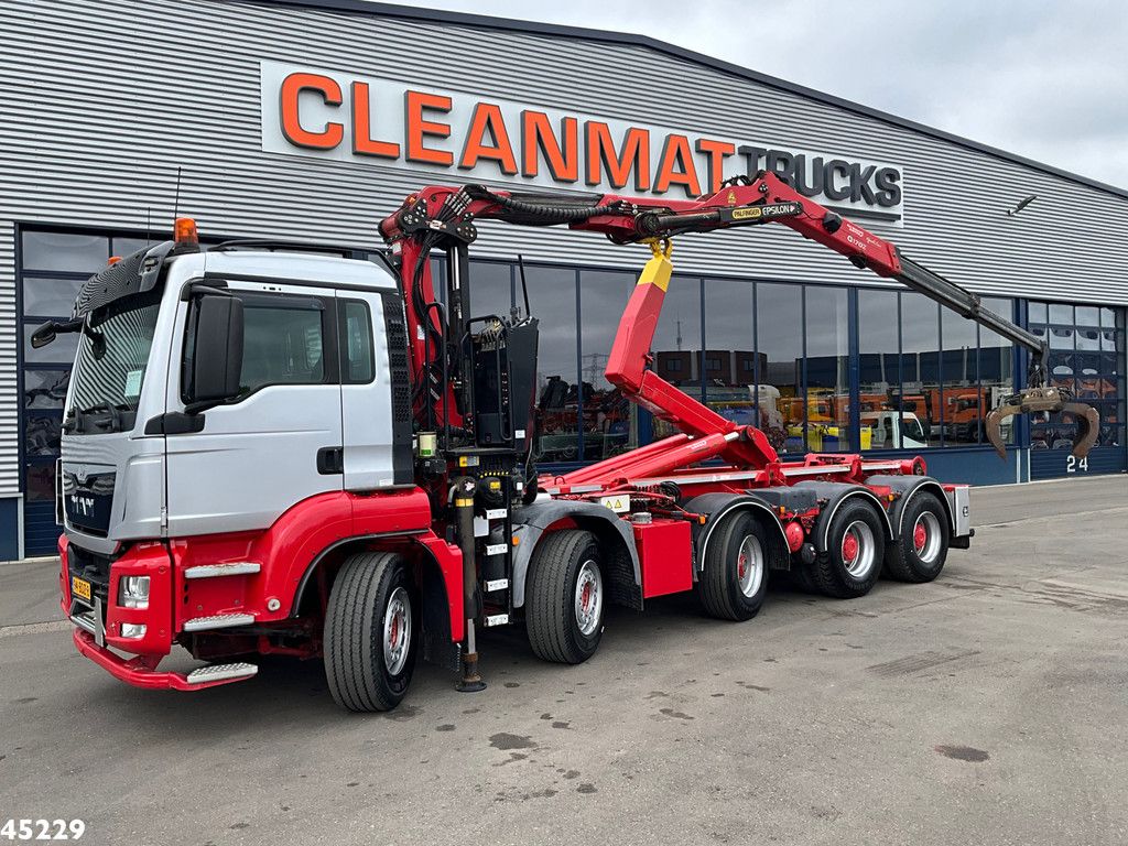MAN TGS 41.440 10x4 Euro 6 Palfinger 17 Tonmeter Z-kraan