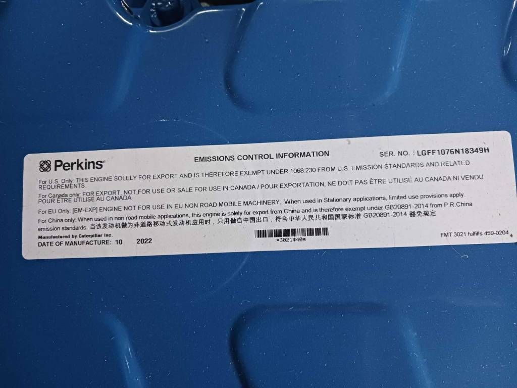 FG Wilson P330-5 - 330 kVA Genset - DPX-16016