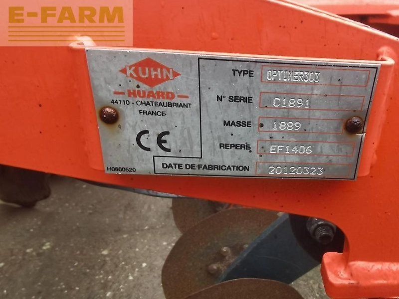 Kuhn optimer 303+