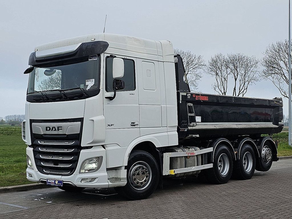 DAF XF 530 8x4 faw steel tipper
