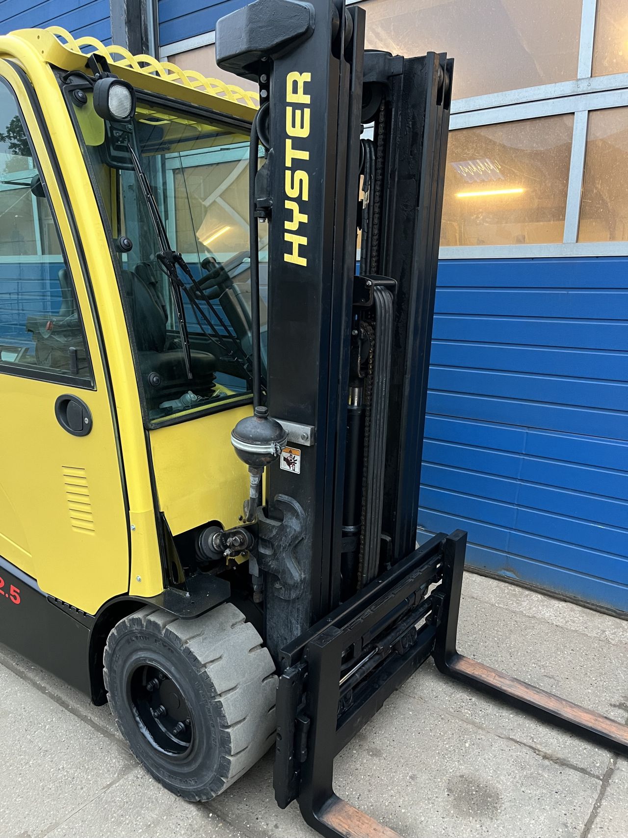 Hyster J2.5XN elektrische heftruck Triplo Sideshift accu 2019!