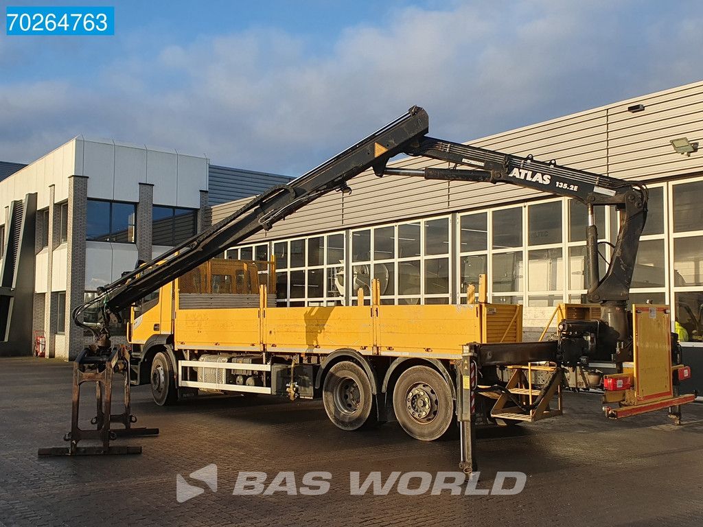 Iveco Stralis 310 6X2 RHD! Atlas 135.2VE-A11 Crane Lift-Lenkachse ACC Euro 6