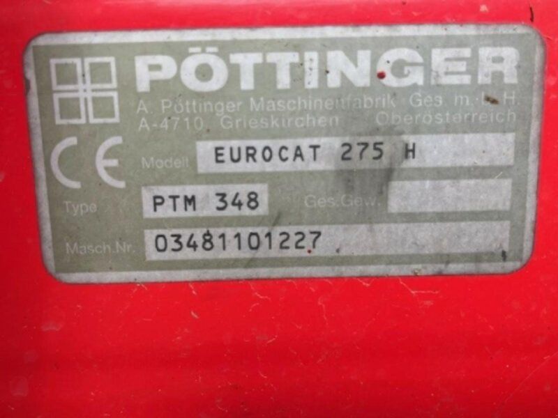 Pöttinger Eurocat 275 H