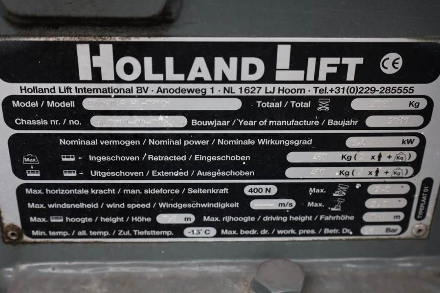 Holland Lift Ecostar HL-7810 Electric, 10m Working Height, 450k