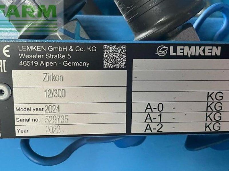 Lemken solitair 9+/zirkon 12