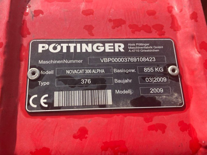 Pöttinger Novacat 306 Alpha