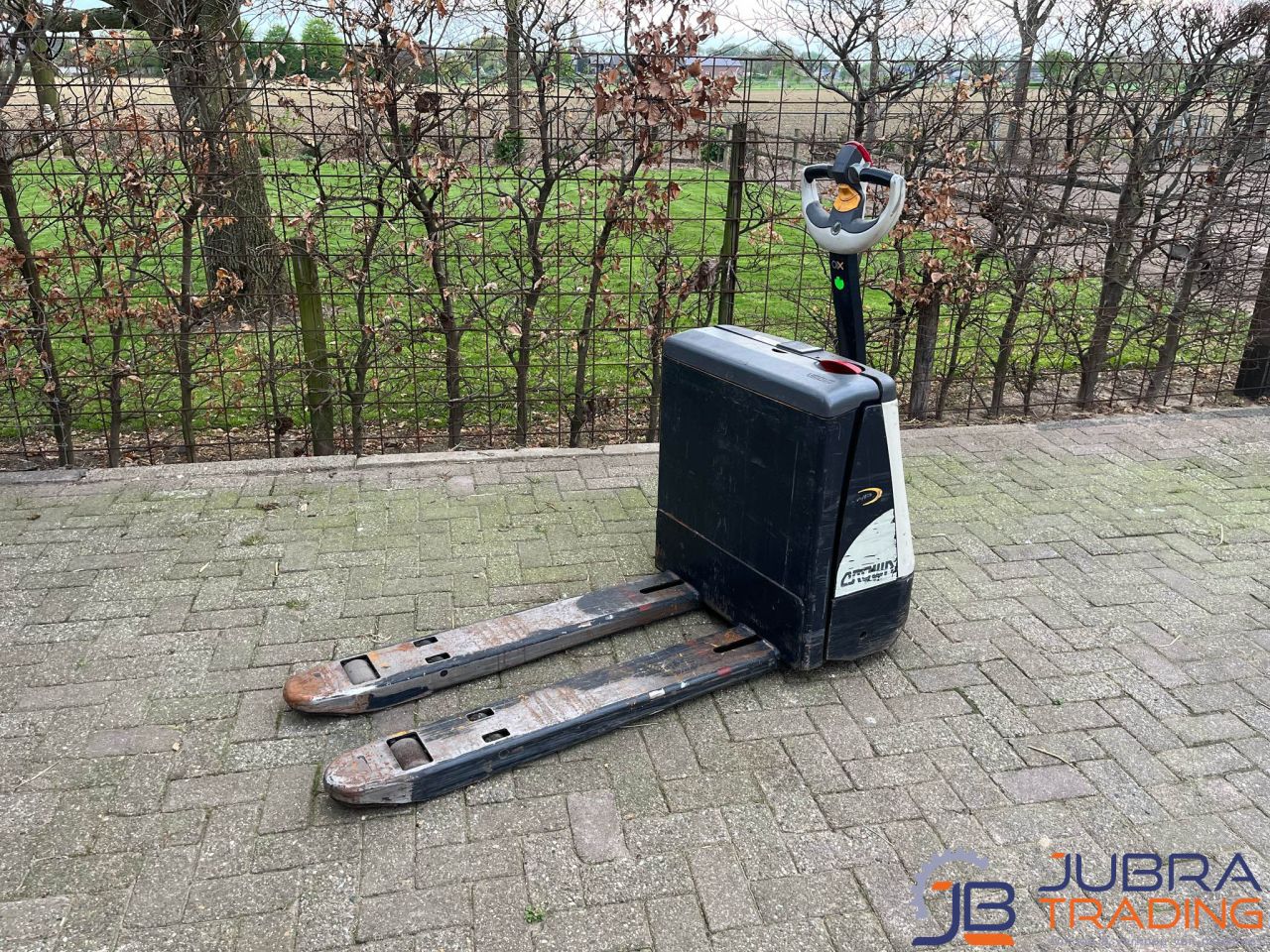 CROWN WP3015 ELEKTRISCH POMPWAGEN EUROPALLET (GOED WERKEND)