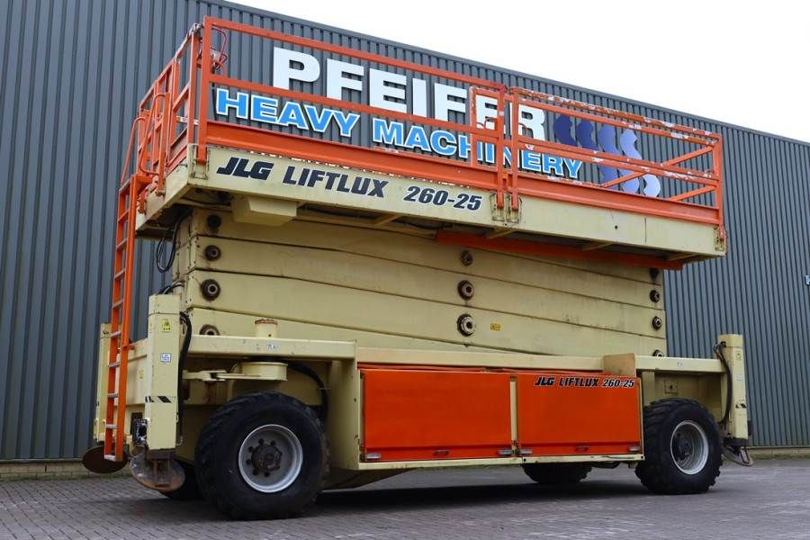 JLG 260-25 Diesel, 4x4 Drive, 9.80m Hydraulic Deck Ext
