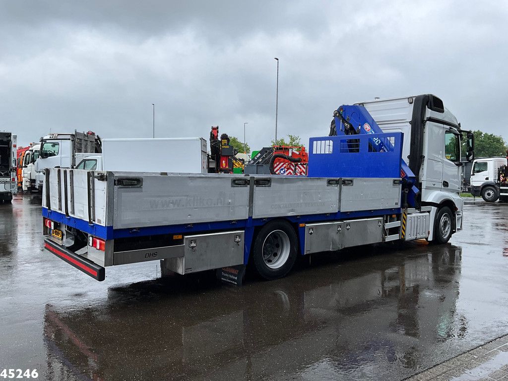 Mercedes-Benz Actros 1833 Euro 6 HMF 21 Tonmeter laadkraan