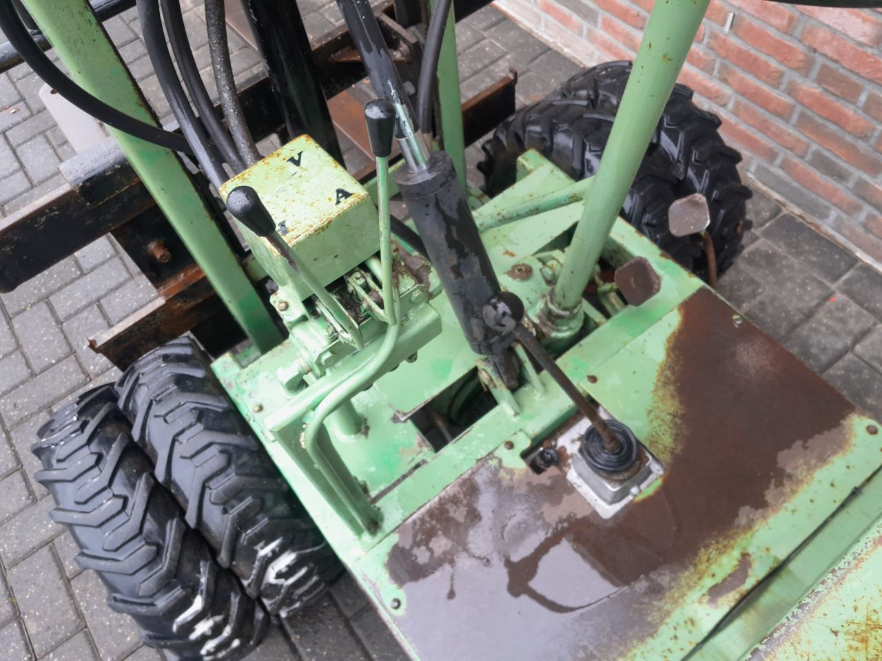 Compacte Terrein Heftruck