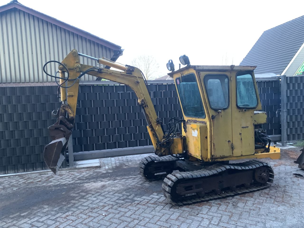 Graafmachine kubota hitachi yanmar bobcat minigraver
