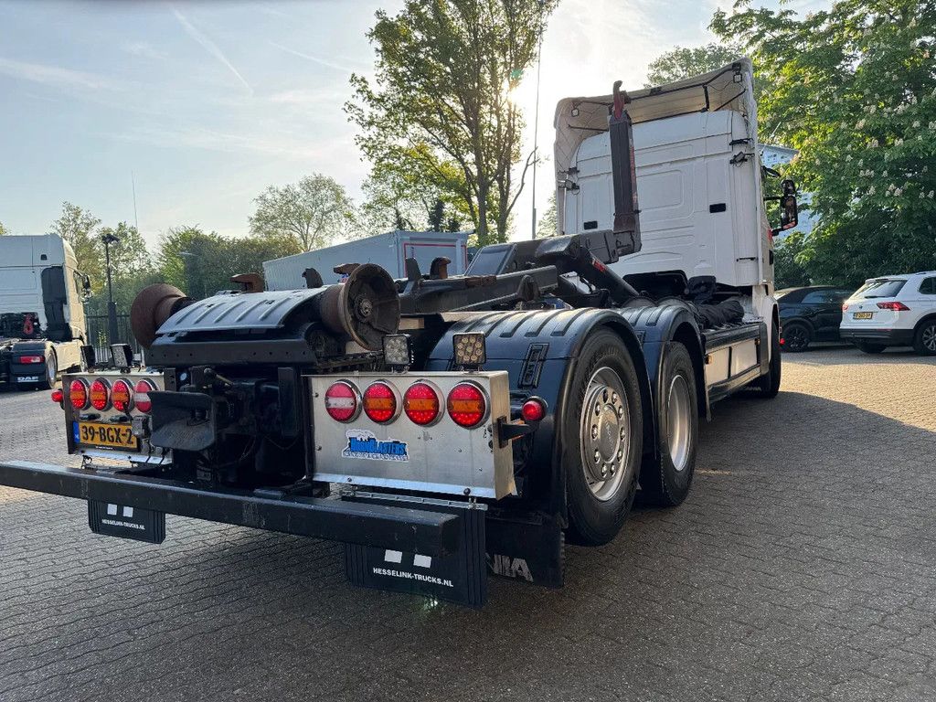 Scania R450 6X2 25T HIAB Haakarm Hooklift Remote, NL Truck!
