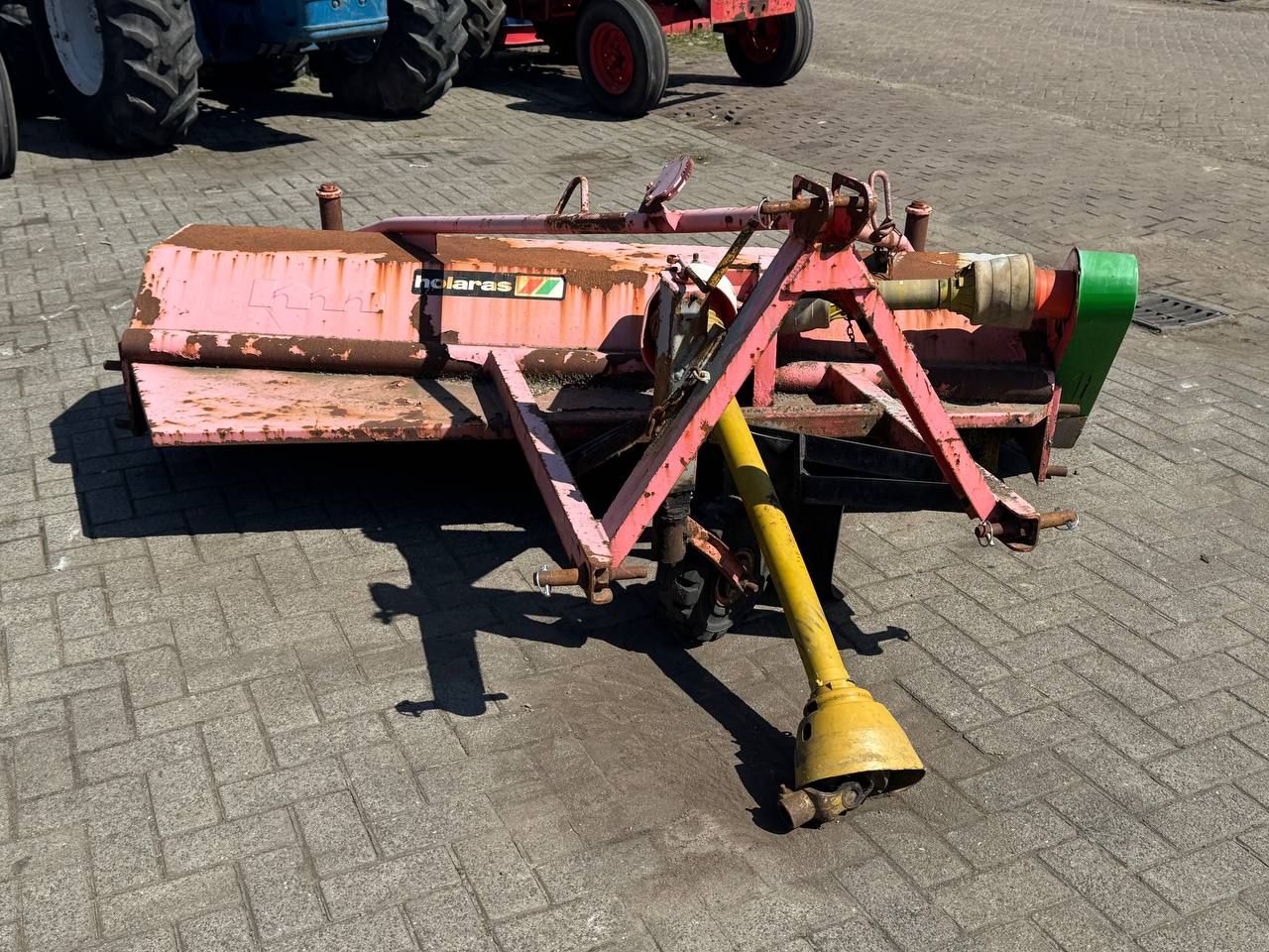 Holaras bezem 225cm met aftakas