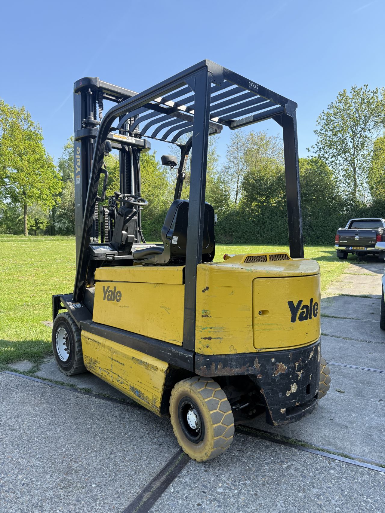 Yale 3.2 tonner triplex 5.8M Freelift Sideshift 5600uur