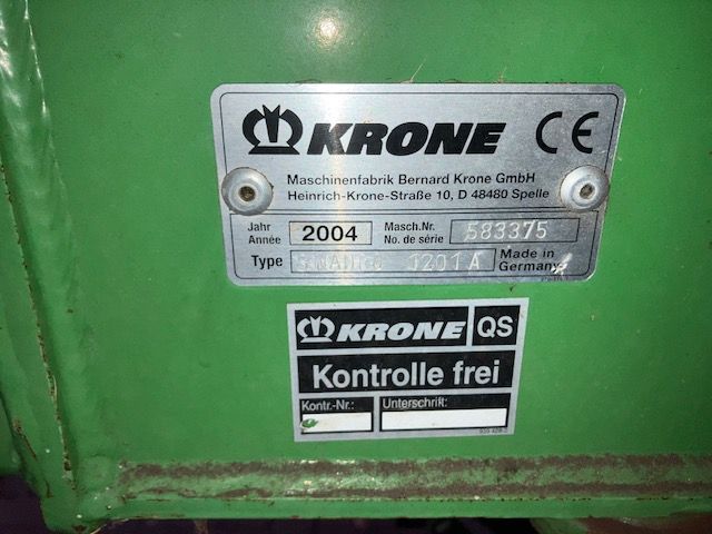 Krone Swadro 1201A Hark
