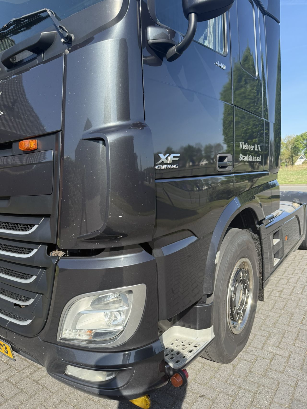 Daf XF zwart metallic 2016 direct inzetbaar