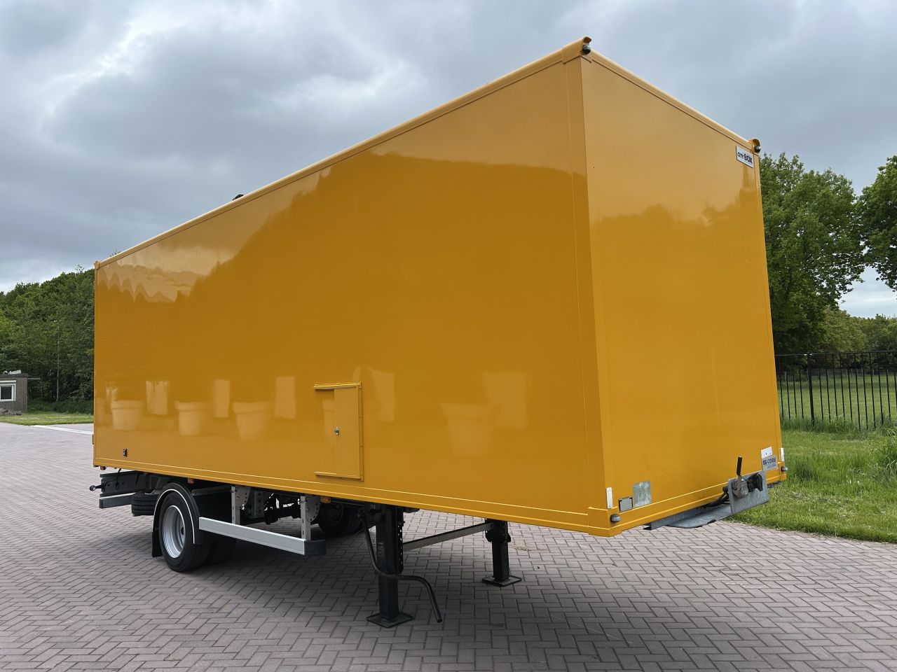 Be oplegger BUNK 5 ton GESLOTEN