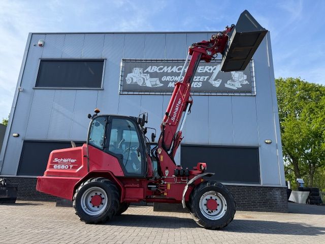 Schaffer 6680T bj2016 6400u Telescoop Shovel Loader Verreiker