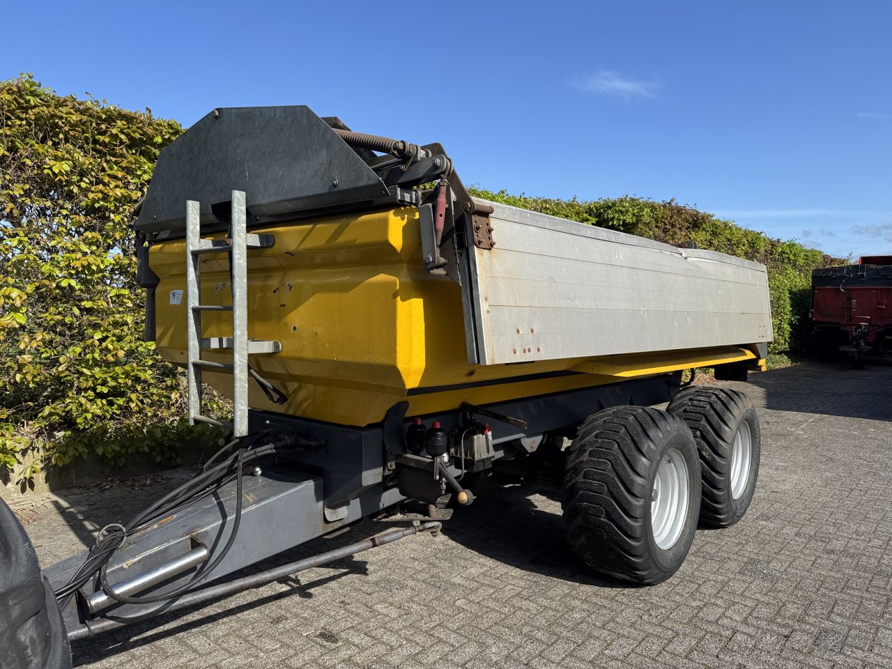 Mulder 12 tons Dumper , Gestuurd. Met afdek !!