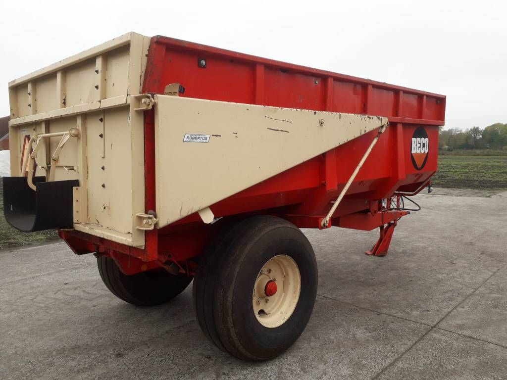 Beco S800 landbouwkipper, Kiepwagen