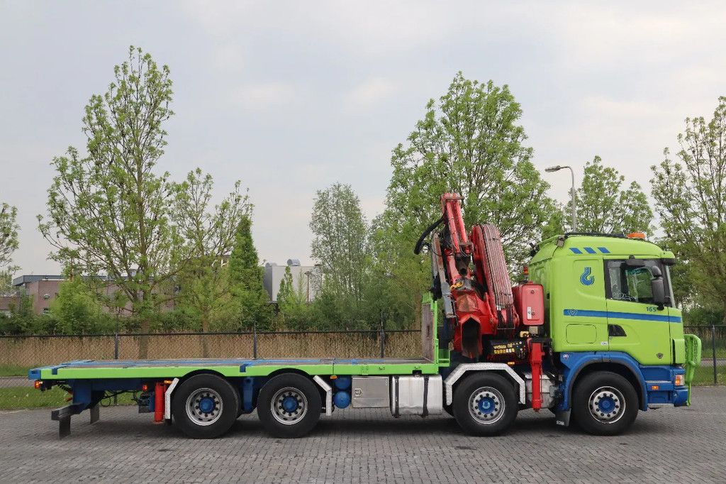 Scania R164-480 V8 8X4 | FASSI F600 | JIB | KRAN / CRANE
