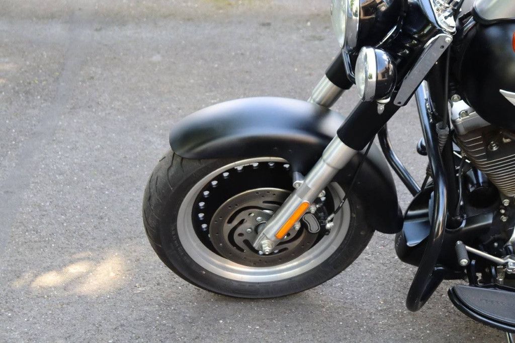 Motorcycle Harley-Davidson Fat Boy LO Petrol 2010