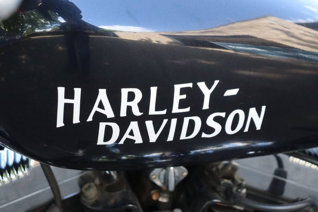 Motorcycle Harley-Davidson Sporter XL1200 Custom Petrol 2005