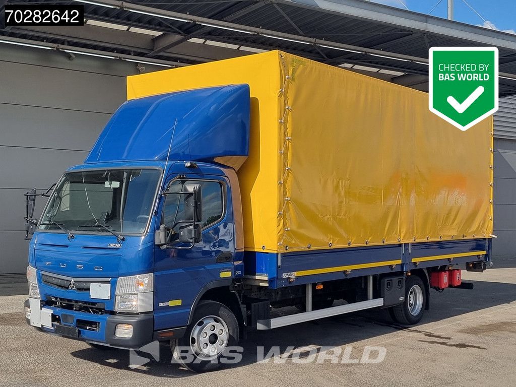 Mitsubishi 7C18 4X2 7.5tonner Curtainsider Ladebordwand Automatic Euro 6