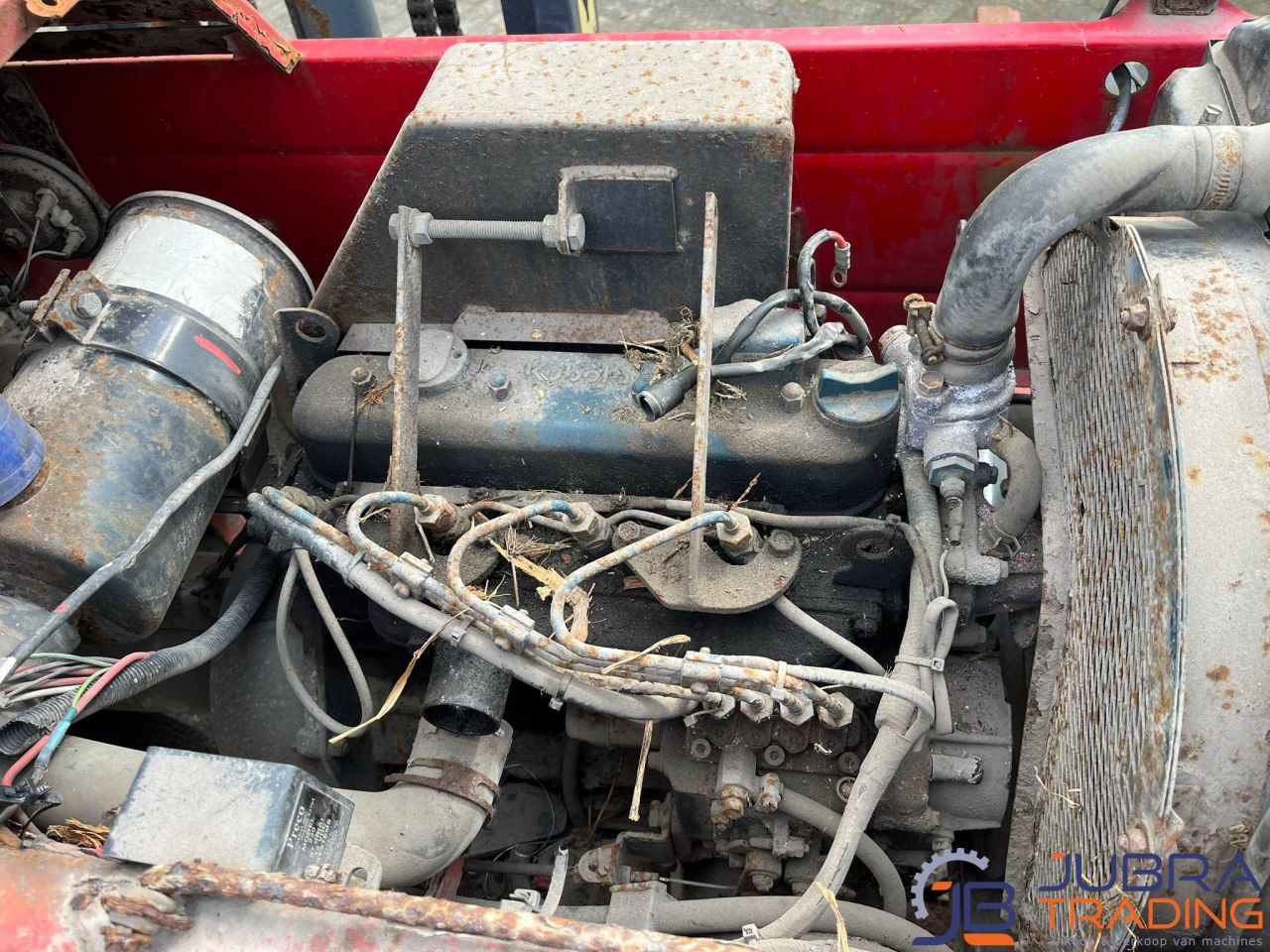 Moffett 12403ELP4W Kooiaap Meeneemheftruck (Onderdelen/Opmaak)