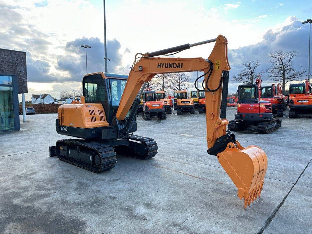 Crawler excavator Hyundai R60VS Diesel 2018