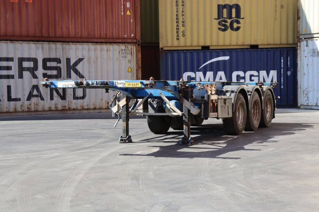 Container chassis Groenewegen 20/30ft ADR 2001