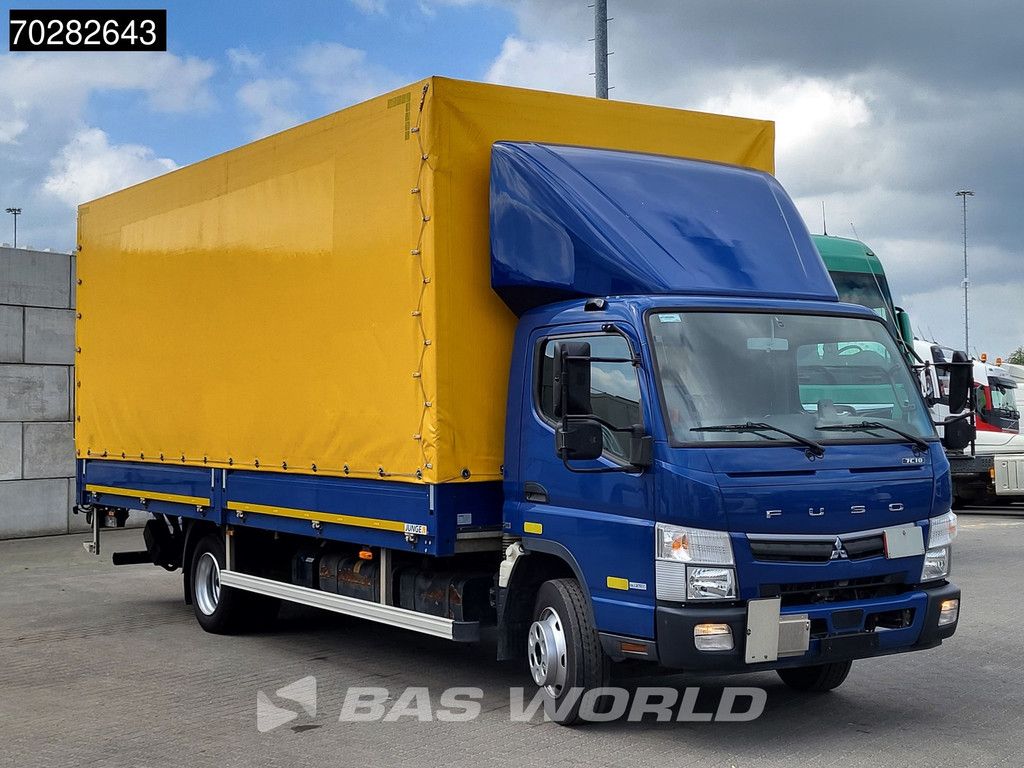 Mitsubishi 7C18 4X2 7.5tons Curtainsides Ladebordwand Automatic Euro 6