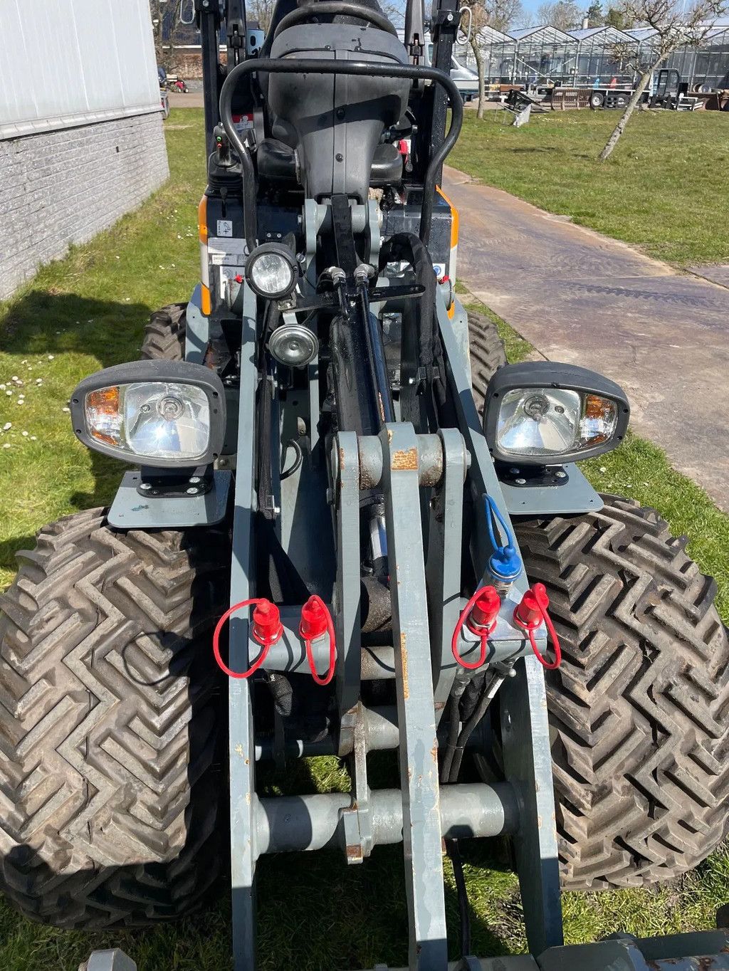 Giant G1500xtra kniklader loader met hoge rijsnelheid 299 uur