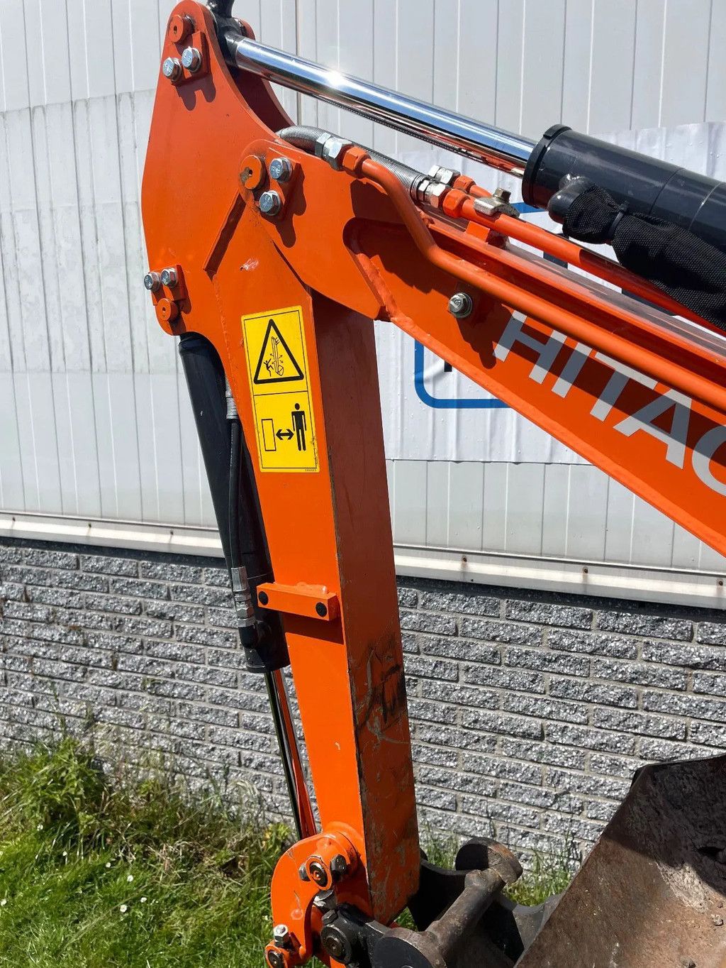 Hitachi 10U joystick bediende minigraafmachine 9,5 kw yanmar! nieuwstaat 350 uur