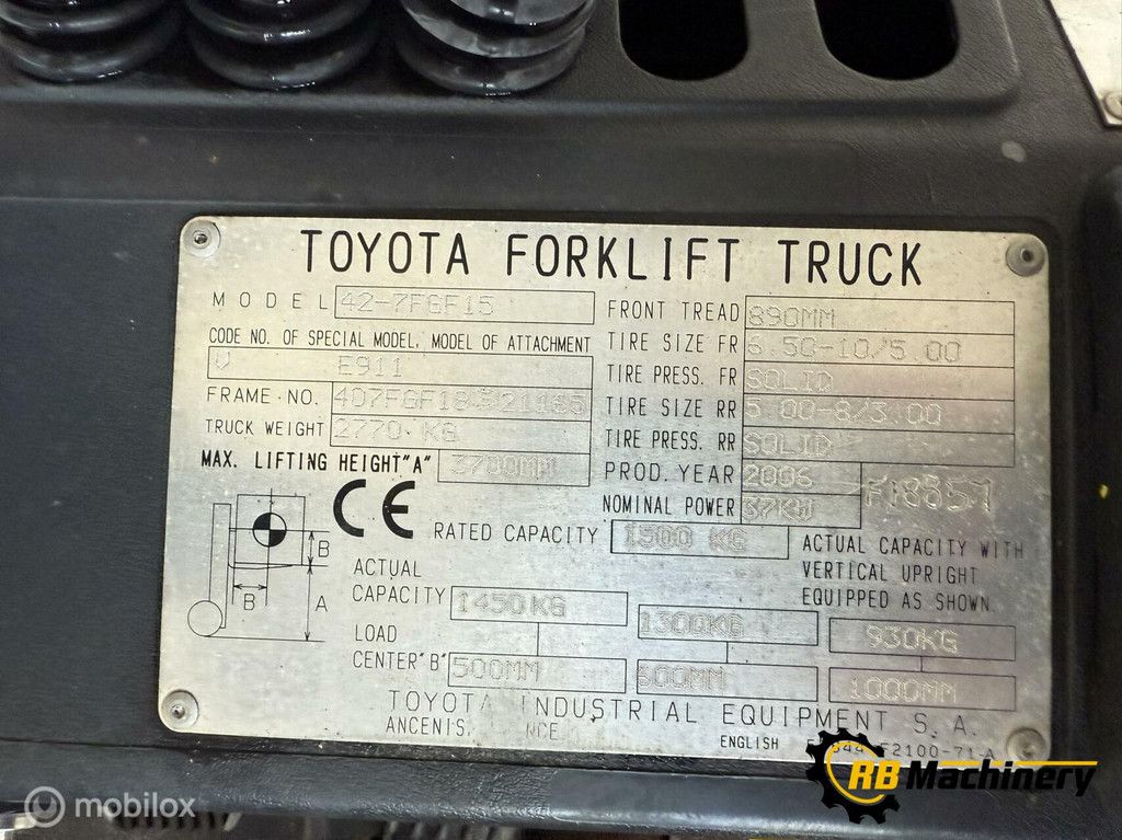 Toyota 42-7FGF15