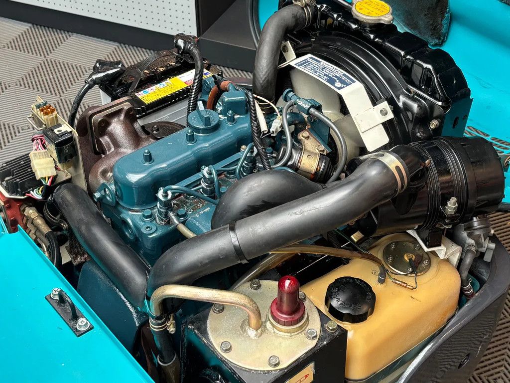 Kubota K008 gebruikte minigraver 3cil. diesel 0.8T