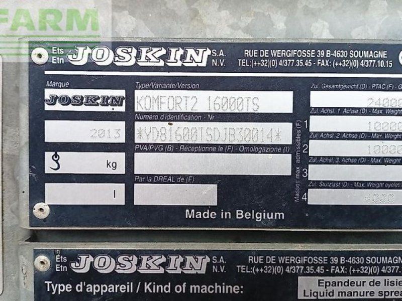 Joskin 16000 ts komfort 2