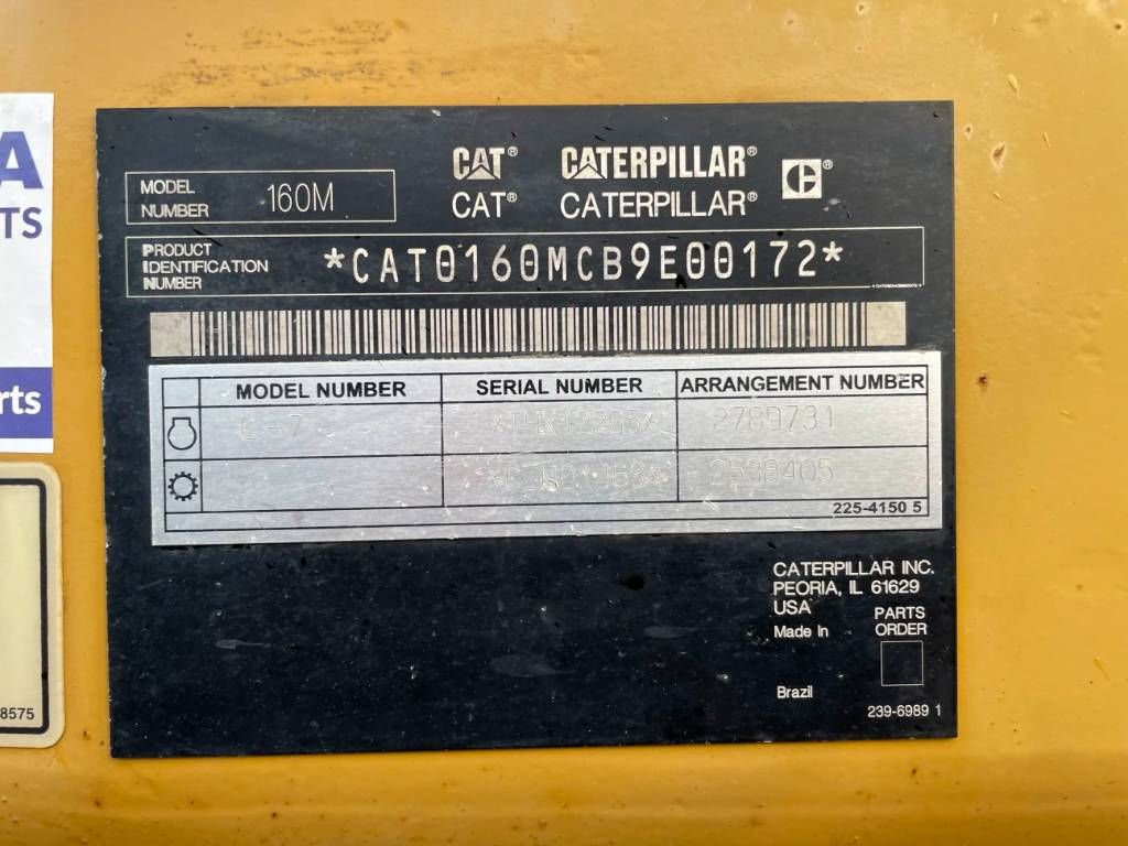 CAT 160M (140)