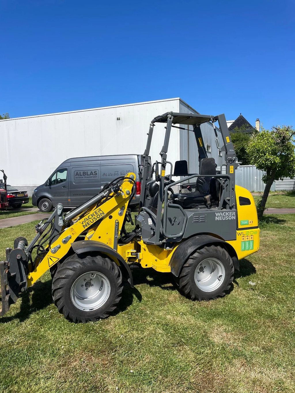 WACKER NEUSON E Lader WL20 elektrische shovel !! /Weideman 1160 e hoftrac
