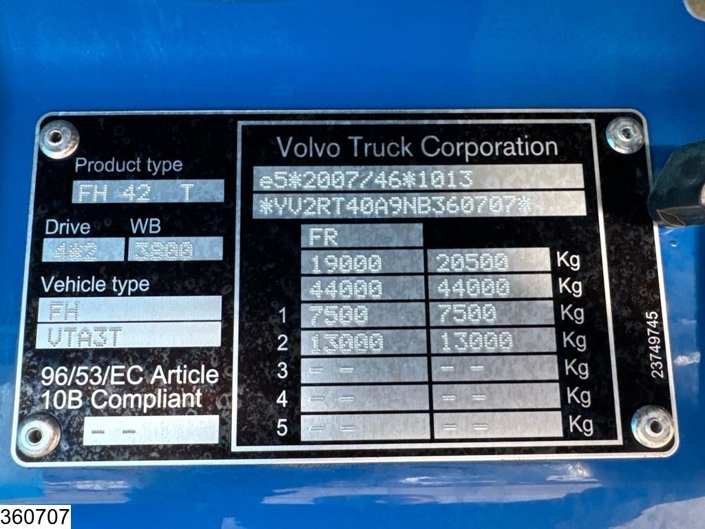 Volvo FH 500 EURO 6, Standairco