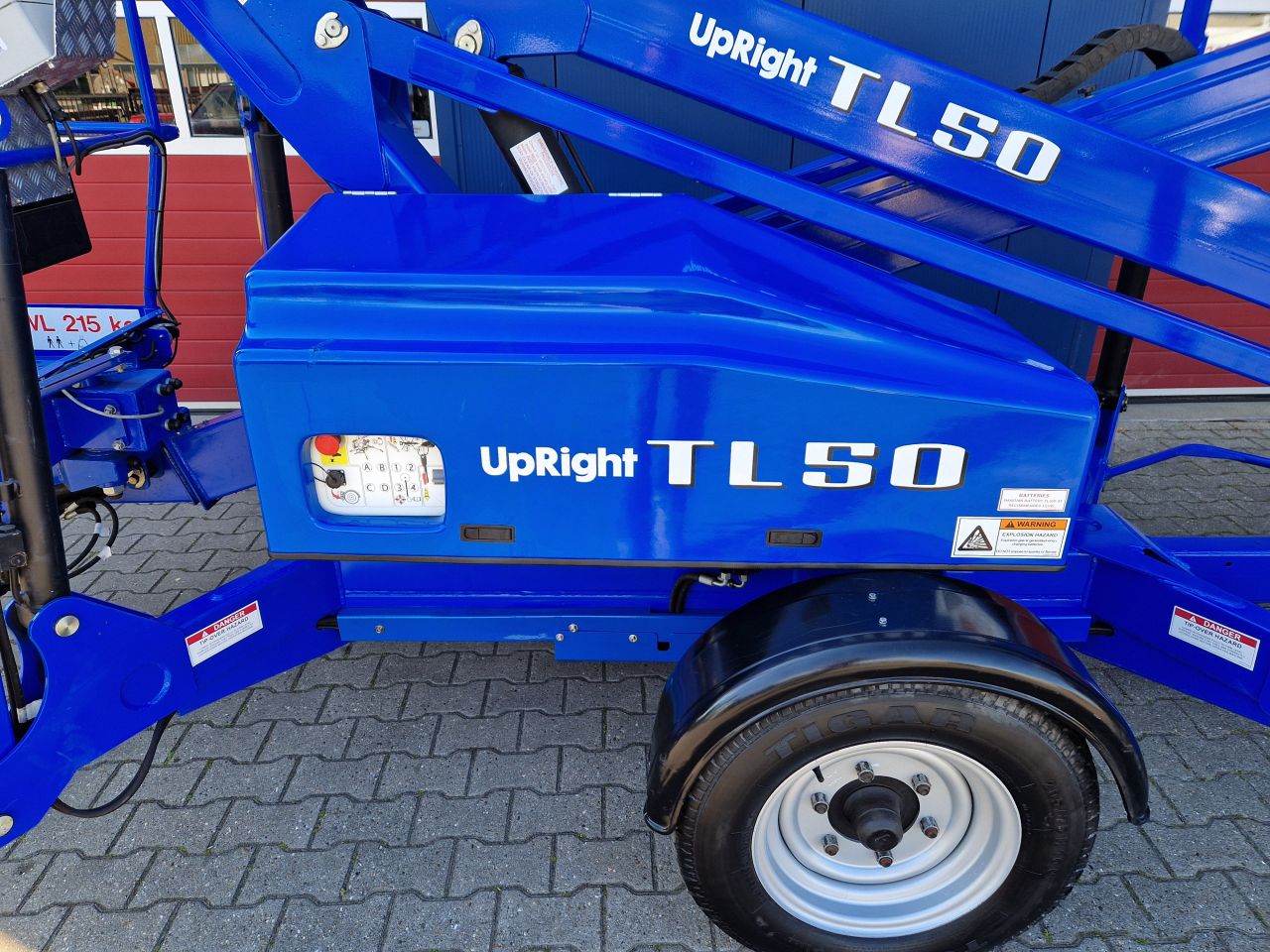 UPRIGHT TL50 AANHANGER HOOGWERKER 12M BJ 2019 NIEUWSTAAT !!