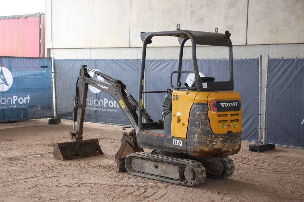Mini excavator Volvo EC15D Diesel 2018