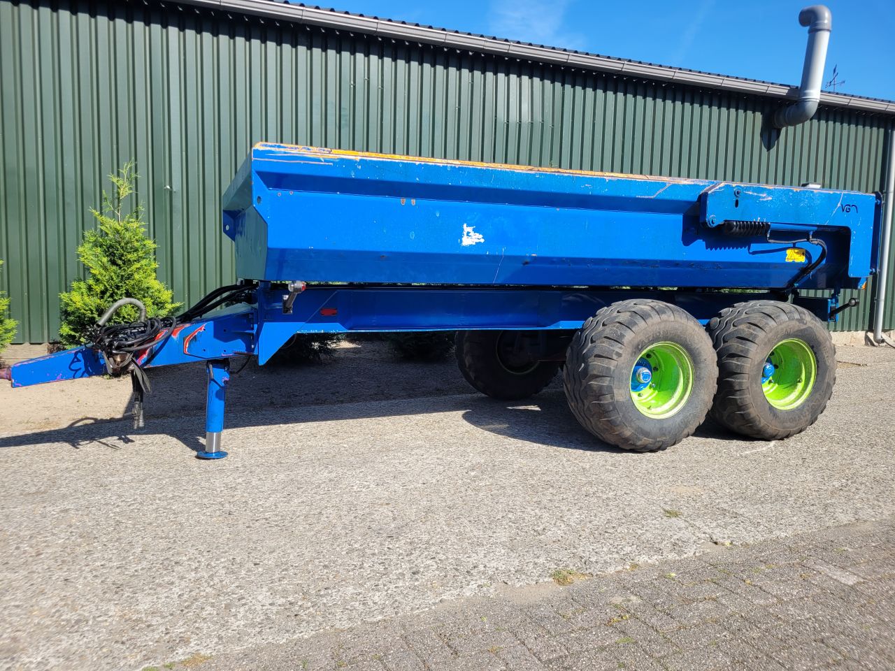 VGM 8 tons grond dumper kieper